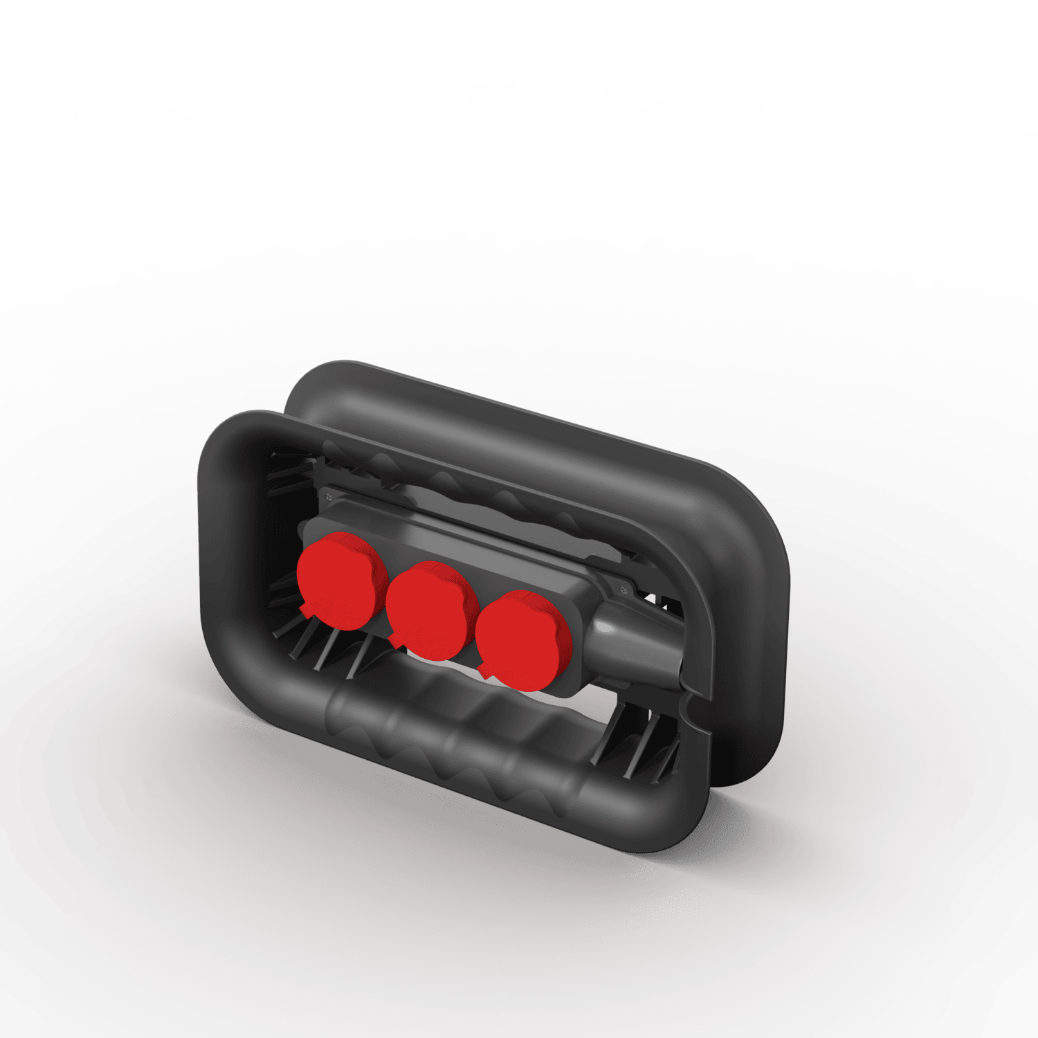 QBRICK SYSTEM CUSTOM Kabelroller Kabelaufroller mit Elektroleiste (5901238260523)