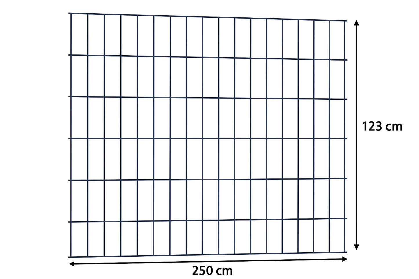 Doppelstabmattenzaun 6/5/6 Anthrazit / Schwarz / Moosgrün