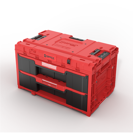 QBRICK SYSTEM ONE DRAWER 2 TOOLBOX 2.0 RED ULTRA HD
