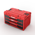 QBRICK SYSTEM ONE DRAWER 3 TOOLBOX 2.0 RED ULTRA HD (5901238259763)