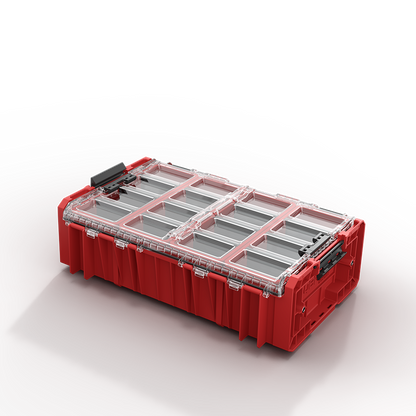 QBRICK SYSTEM ONE ORGANIZER 2XL 2.0 RED ULTRA HD CUSTOM ADAPTER PROMO