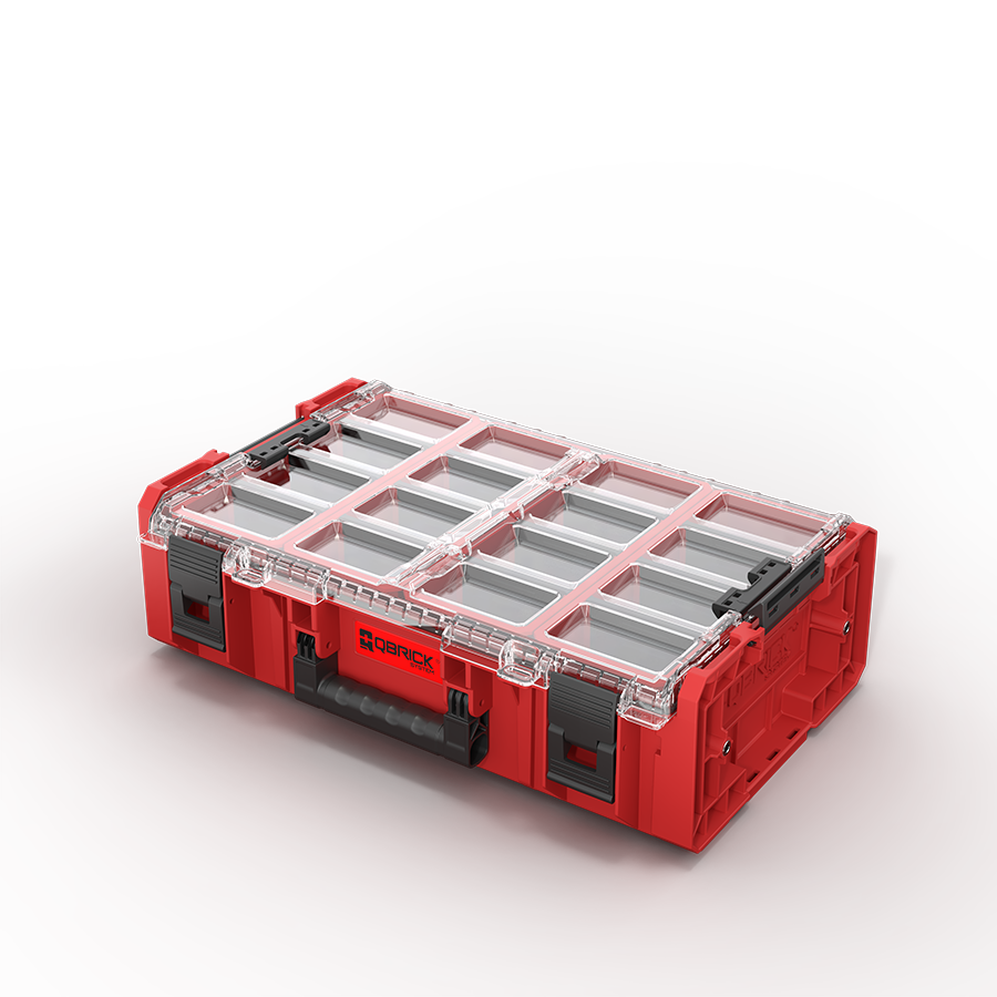 QBRICK SYSTEM ONE ORGANIZER 2XL 2.0 RED ULTRA HD CUSTOM ADAPTER PROMO (5901238257042)