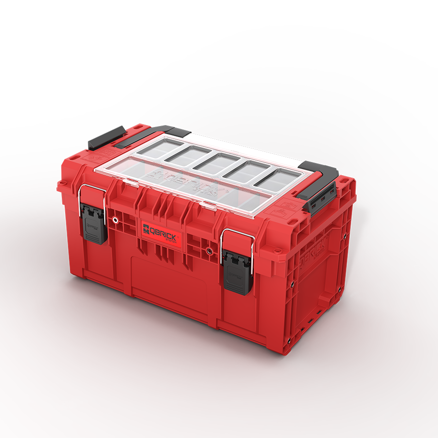 QBRICK SYSTEM PRIME TOOLBOX 250 EXPERT RED ULTRA HD CUSTOM (5901238257318)