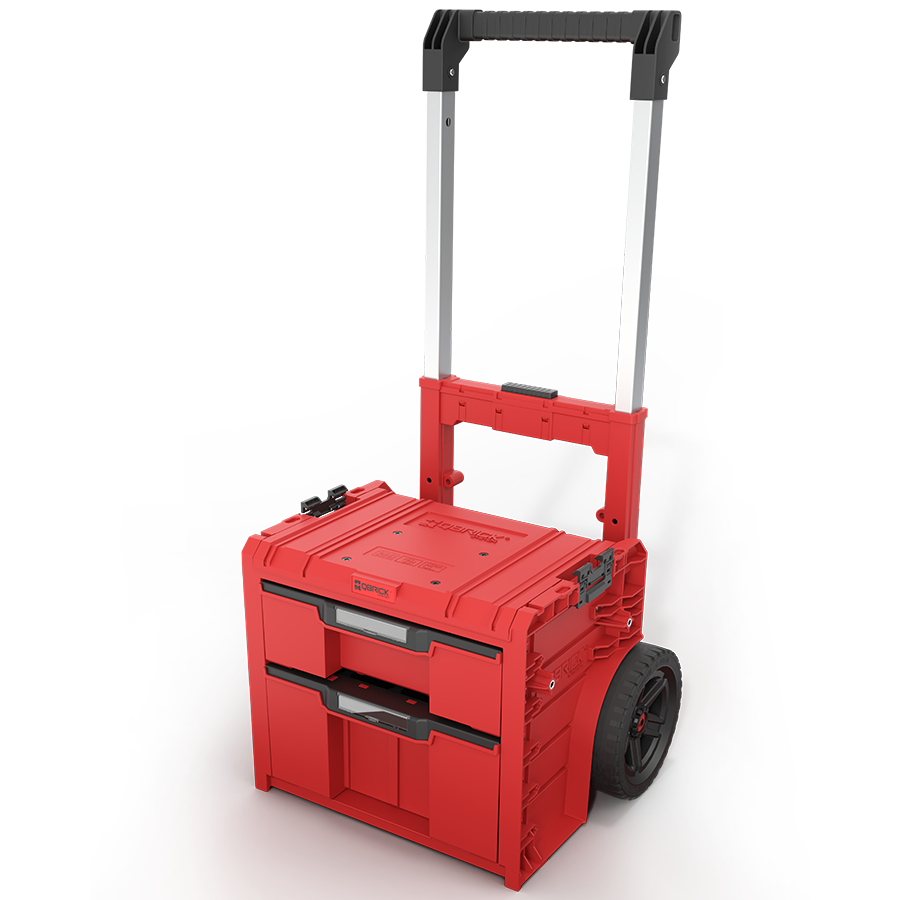 QBRICK SYSTEM PRO CART 2.0 PLUS DRAWER 2 RED ULTRA HD CUSTOM (5901238261254)