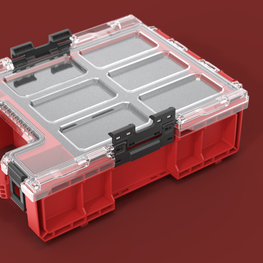 QBRICK SYSTEM ONE ORGANIZER M PLUS 2.0 RED ULTRA HD (5901238256632)
