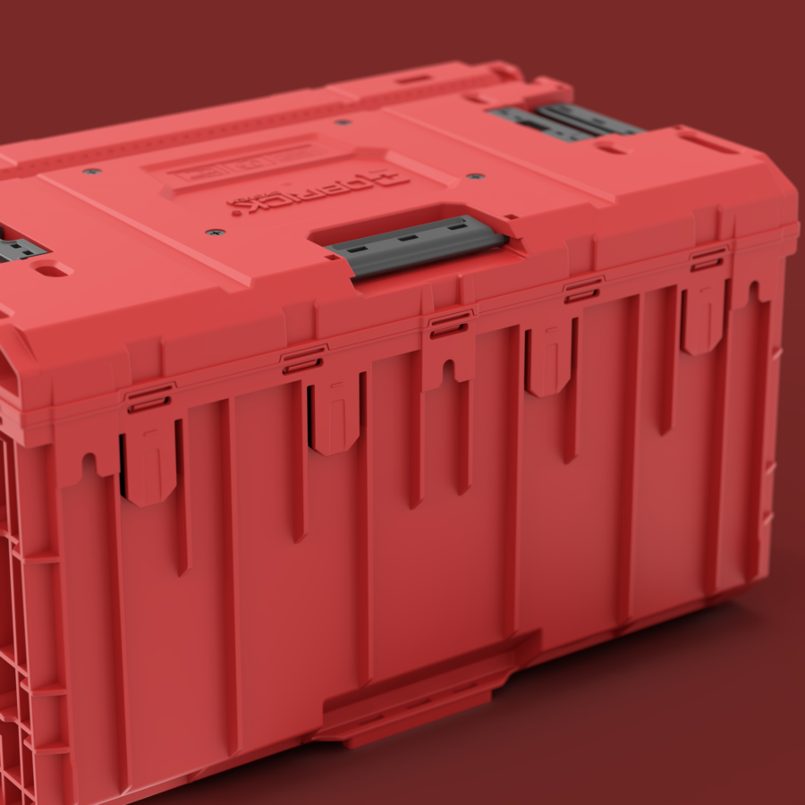 QBRICK SYSTEM ONE DRAWER 3 TOOLBOX 2.0 RED ULTRA HD (5901238259763)