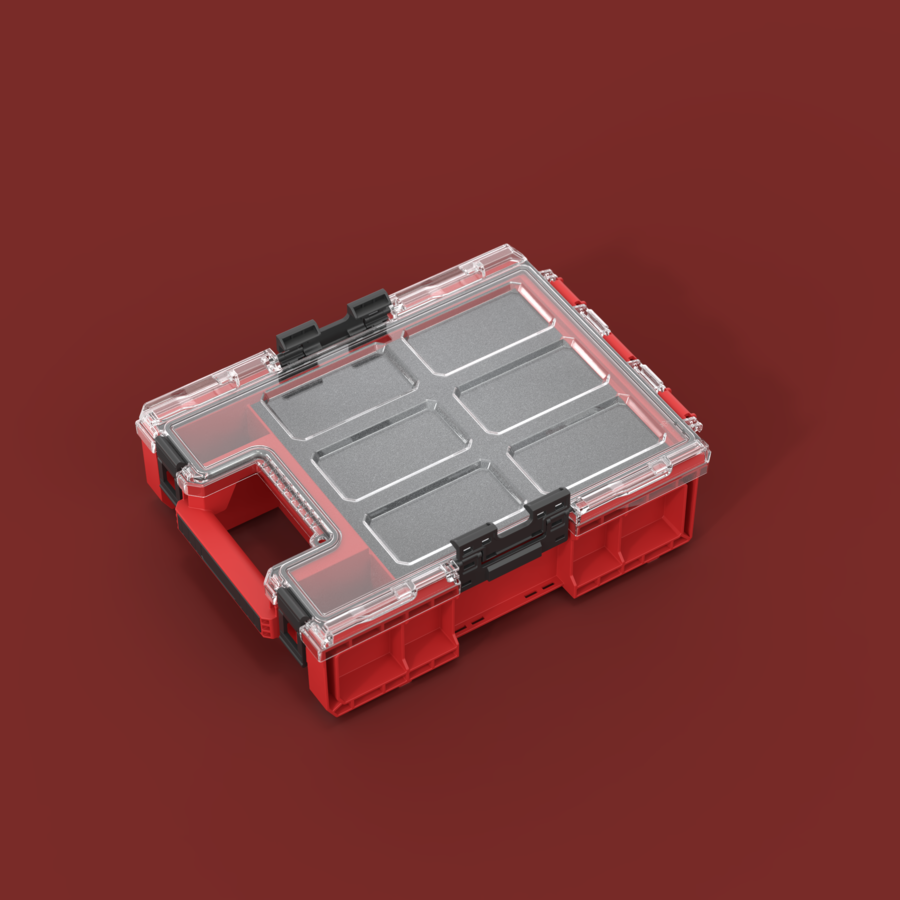 QBRICK SYSTEM ONE ORGANIZER M PLUS 2.0 RED ULTRA HD (5901238256632)