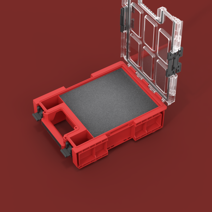 QBRICK SYSTEM ONE ORGANIZER M PLUS 2.0 RED ULTRA HD (5901238256632)