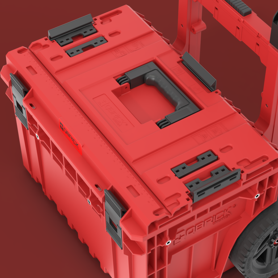 QBRICK SYSTEM ONE Cart 2.0 RED ULTRA HD CUSTOM (5901238257219)