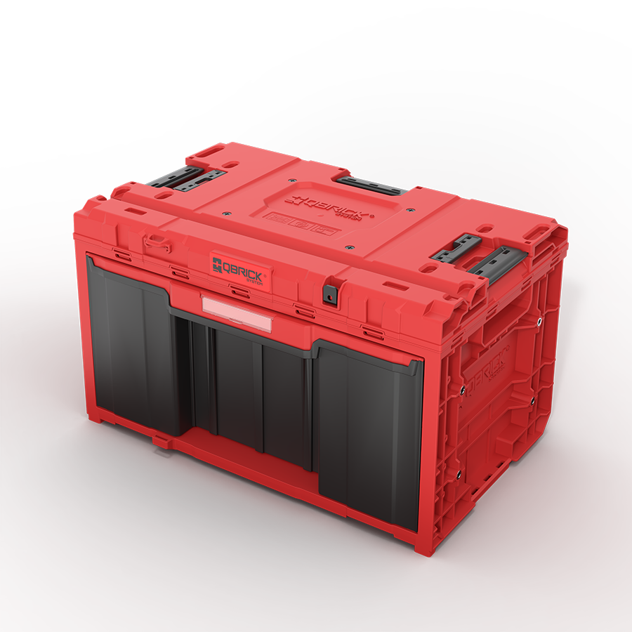 QBRICK SYSTEM ONE DRAWER 1 TOOLBOX 2.0 RED ULTRA HD CUSTOM (5901238260486)