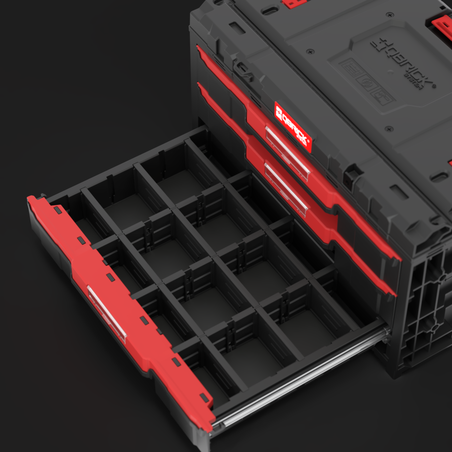 QBRICK SYSTEM ONE DRAWER 3 TOOLBOX 2.0 (5901238259794)