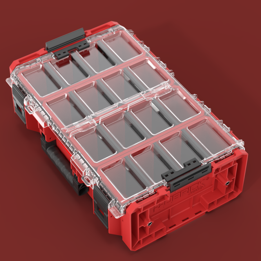 QBRICK SYSTEM ONE ORGANIZER 2XL 2.0 RED ULTRA HD CUSTOM ADAPTER PROMO (5901238257042)