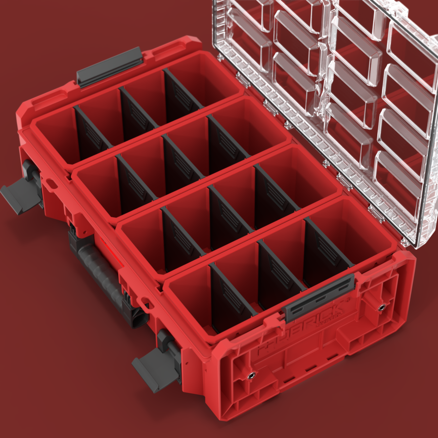 QBRICK SYSTEM ONE ORGANIZER 2XL 2.0 RED ULTRA HD CUSTOM ADAPTER PROMO (5901238257042)