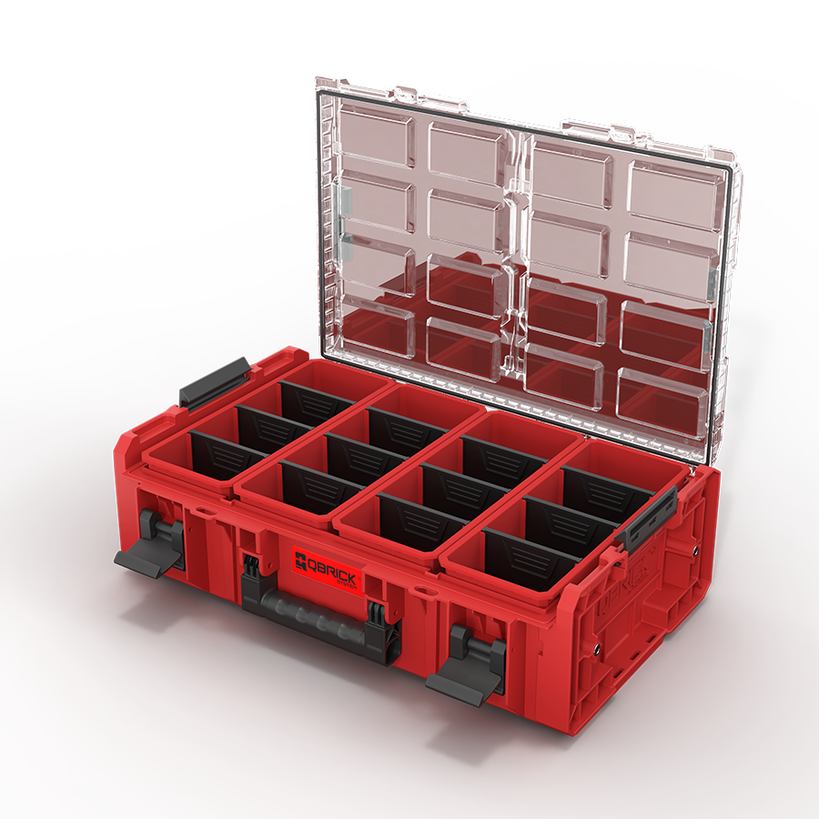QBRICK SYSTEM ONE ORGANIZER 2XL 2.0 RED ULTRA HD CUSTOM ADAPTER PROMO (5901238257042)