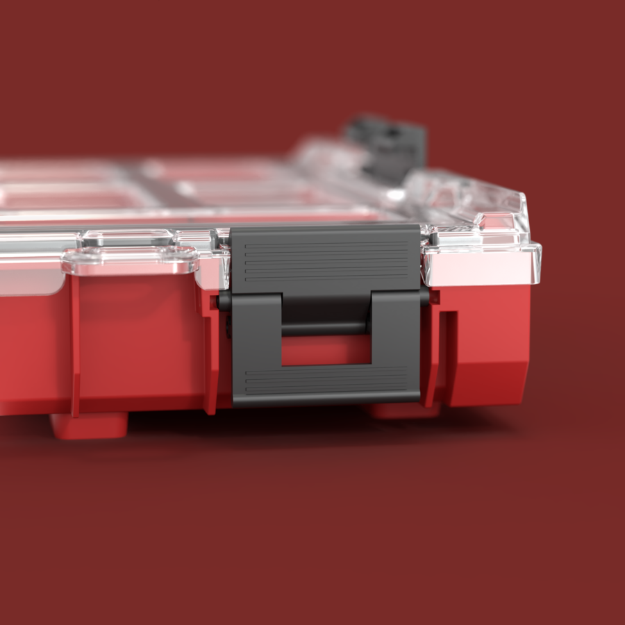 QBRICK SYSTEM ONE ORGANIZER L 2.0 RED ULTRA HD (5901238256595)