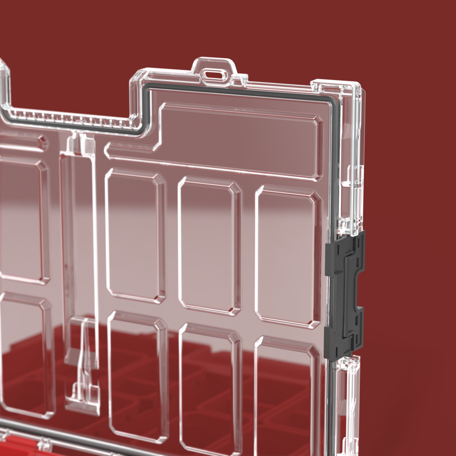 QBRICK SYSTEM ONE ORGANIZER L 2.0 RED ULTRA HD (5901238256595)