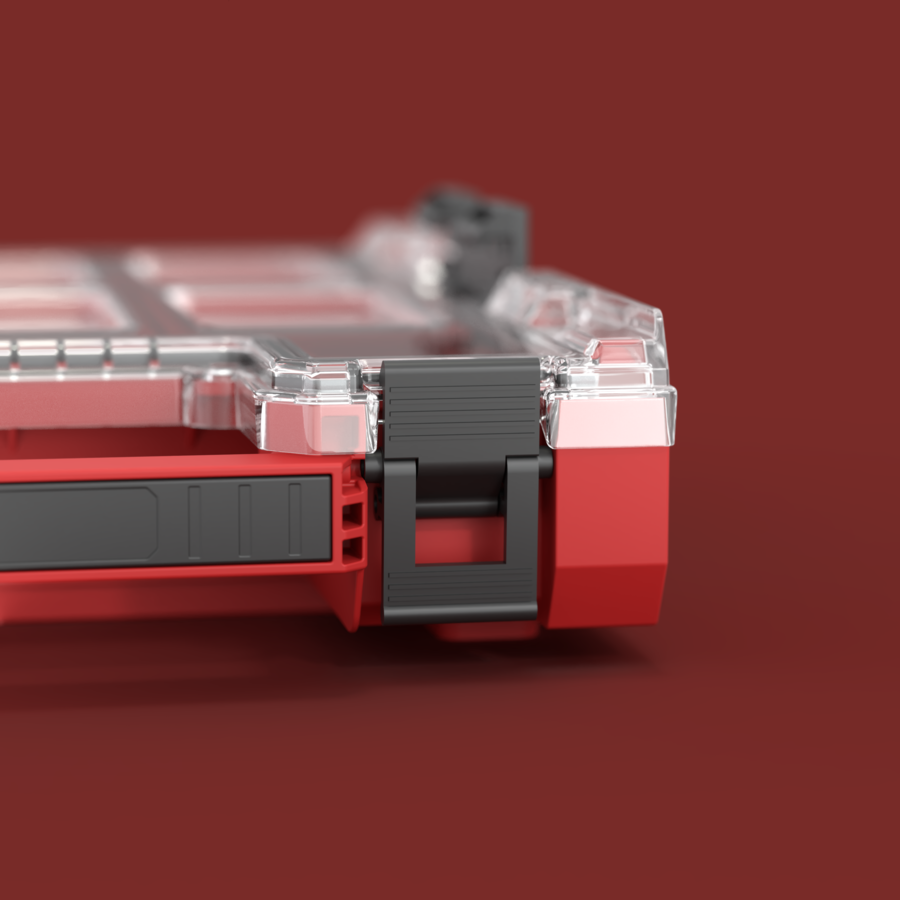 QBRICK SYSTEM ONE ORGANIZER M 2.0 RED ULTRA HD (5901238256618)
