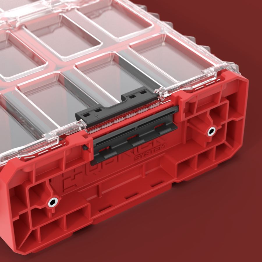 QBRICK SYSTEM ONE ORGANIZER XL 2.0 RED ULTRA HD CUSTOM (5901238256212)