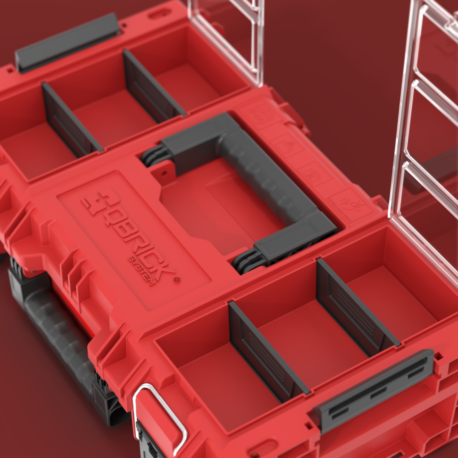QBRICK SYSTEM PRIME TOOLBOX 150 PROFI RED ULTRA HD CUSTOM (5901238256922)