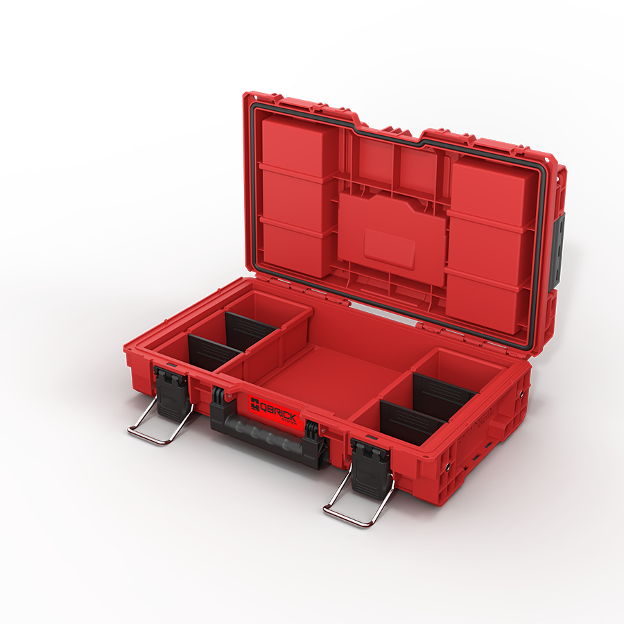 QBRICK SYSTEM PRIME TOOLBOX 150 PROFI RED ULTRA HD CUSTOM (5901238256922)