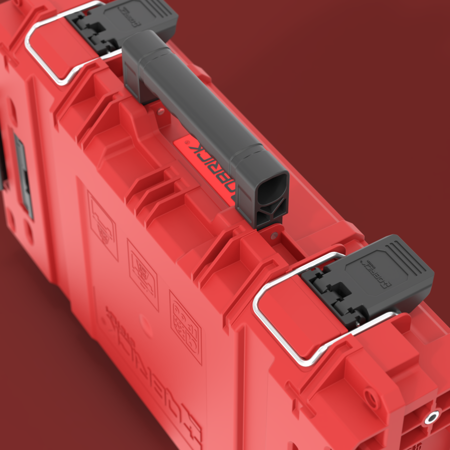 QBRICK SYSTEM PRIME TOOLBOX 150 VARIO RED ULTRA HD CUSTOM (5901238259978)