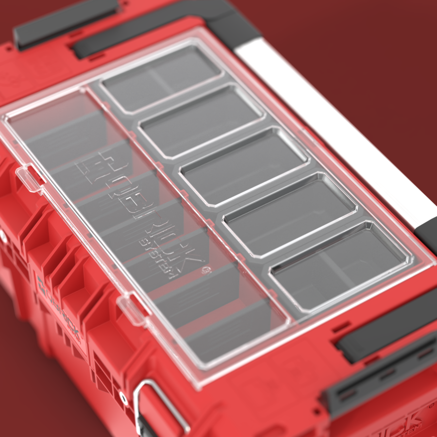 QBRICK SYSTEM PRIME TOOLBOX 250 EXPERT RED ULTRA HD CUSTOM (5901238257318)