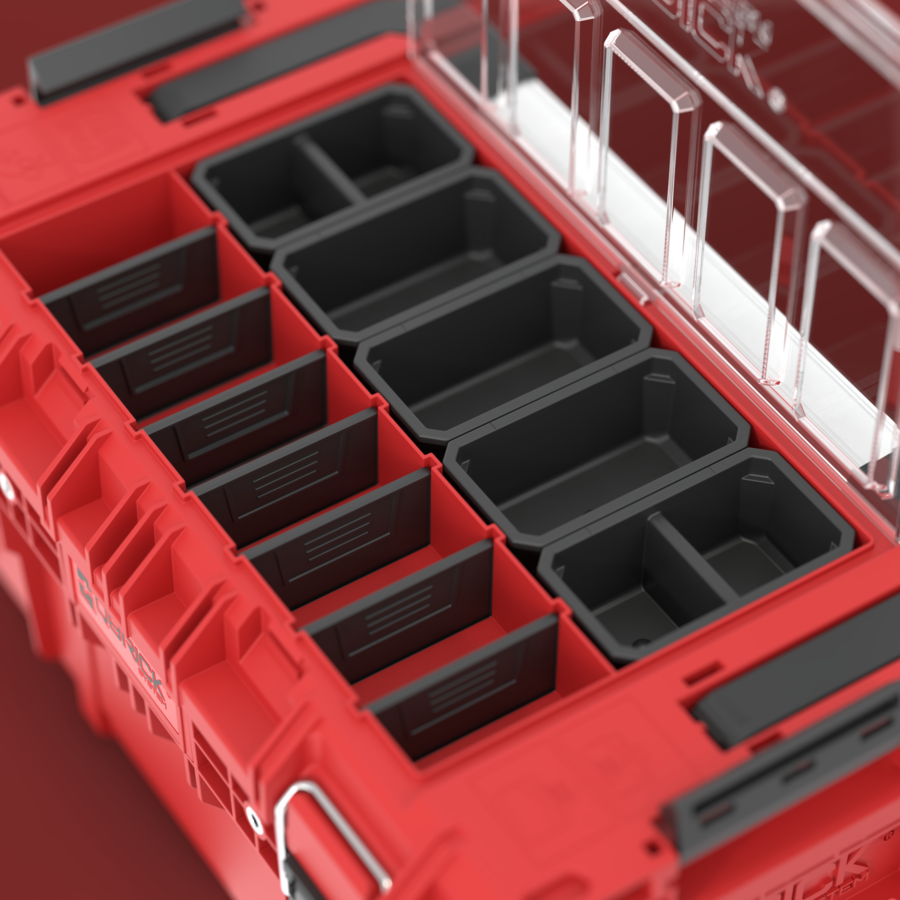 QBRICK SYSTEM PRIME TOOLBOX 250 EXPERT RED ULTRA HD CUSTOM (5901238257318)