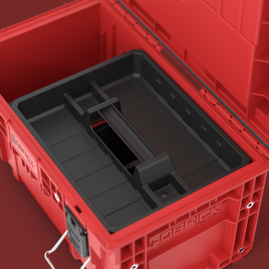 QBRICK SYSTEM PRIME TOOLBOX 250 EXPERT RED ULTRA HD CUSTOM (5901238257318)