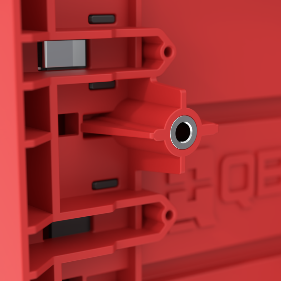 QBRICK SYSTEM PRO CART 2.0 PLUS DRAWER 2 RED ULTRA HD CUSTOM (5901238261254)