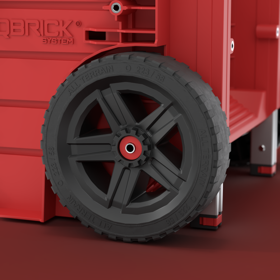 QBRICK SYSTEM PRO CART 2.0 PLUS DRAWER 2 RED ULTRA HD CUSTOM (5901238261254)