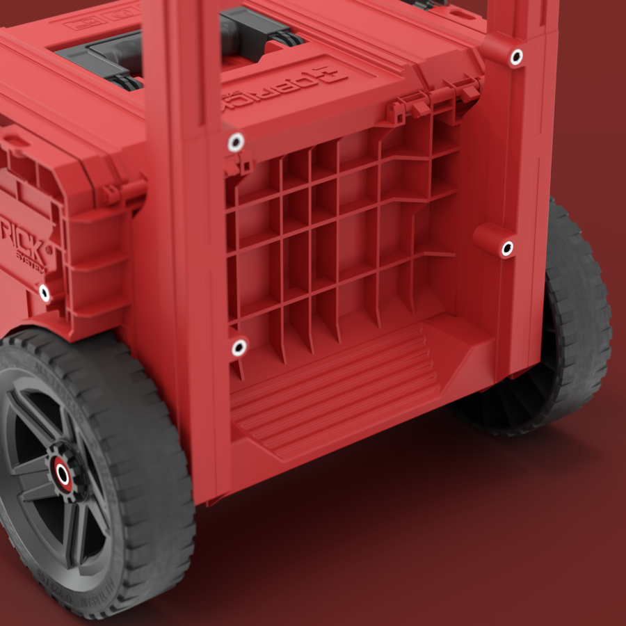 QBRICK SYSTEM PRO CART 2.0 PLUS RED ULTRA HD CUSTOM (5901238258865)
