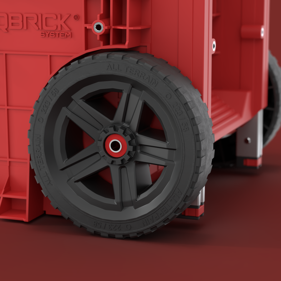 QBRICK SYSTEM PRO CART 2.0 PLUS RED ULTRA HD CUSTOM (5901238258865)
