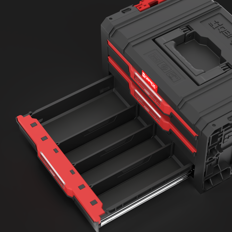 QBRICK SYSTEM PRO DRAWER 3 TOOLBOX 2.0 BASIC (5901238257455)