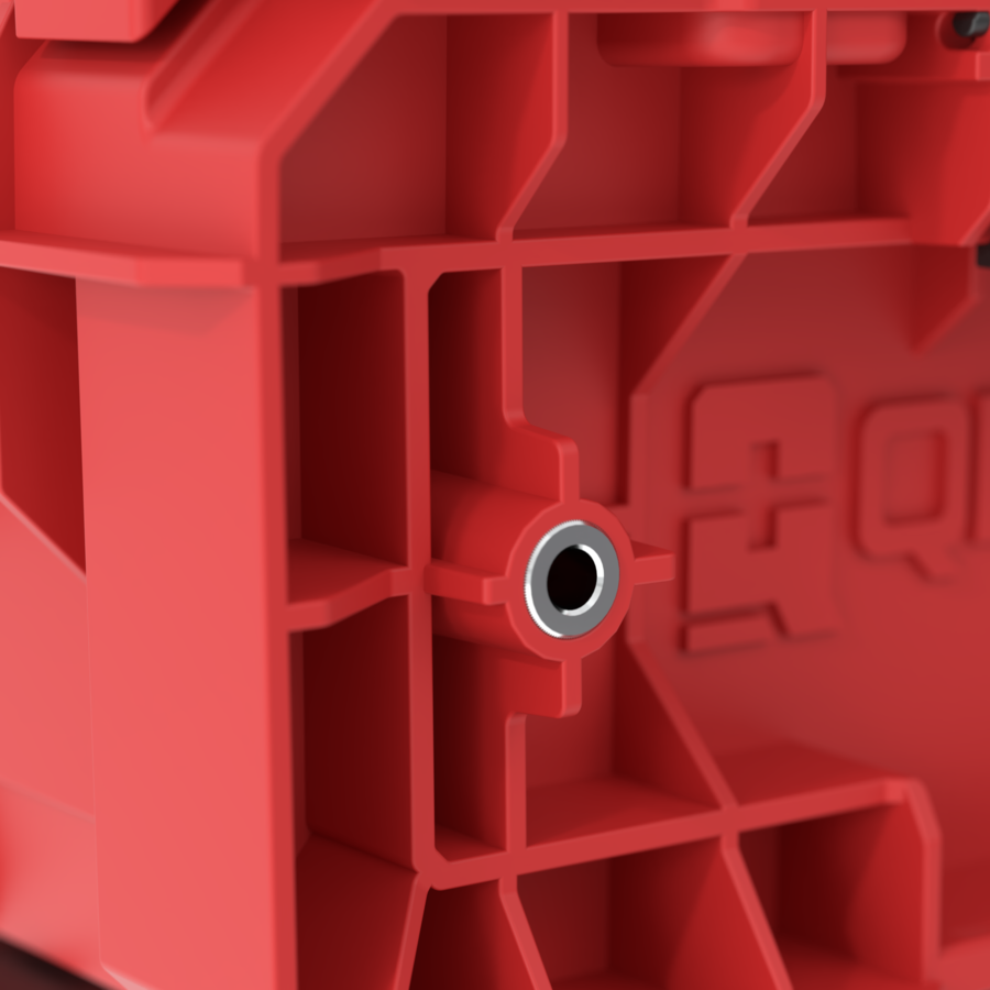 QBRICK SYSTEM PRO MODULAR TRAY RED ULTRA HD