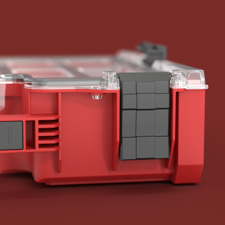 QBRICK SYSTEM PRO ORGANIZER 300 RED ULTRA HD (5901238256427)