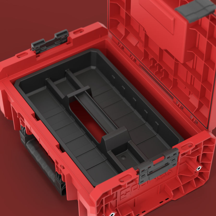 QBRICK SYSTEM PRO TECHNICIAN CASE 2.0 RED ULTRA HD CUSTOM