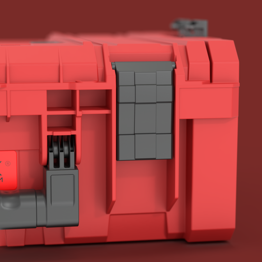 QBRICK SYSTEM PRO TECHNICIAN CASE 2.0 RED ULTRA HD CUSTOM (5901238256410)