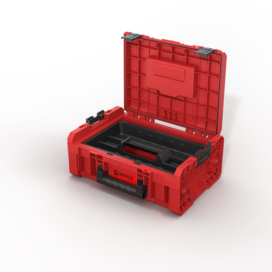 QBRICK SYSTEM PRO TECHNICIAN CASE 2.0 RED ULTRA HD CUSTOM (5901238256410)