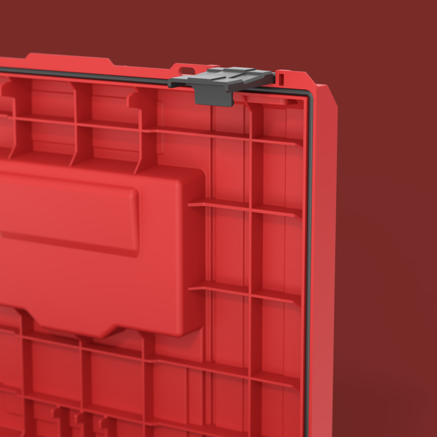 QBRICK SYSTEM PRO TECHNICIAN CASE 2.0 RED ULTRA HD CUSTOM (5901238256410)