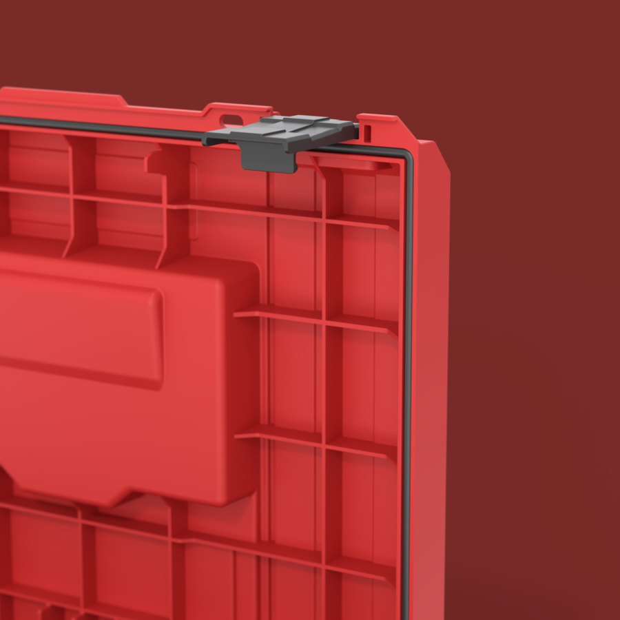 QBRICK SYSTEM PRO TOOLBOX 2.0 RED ULTRA HD CUSTOM (5901238256403)